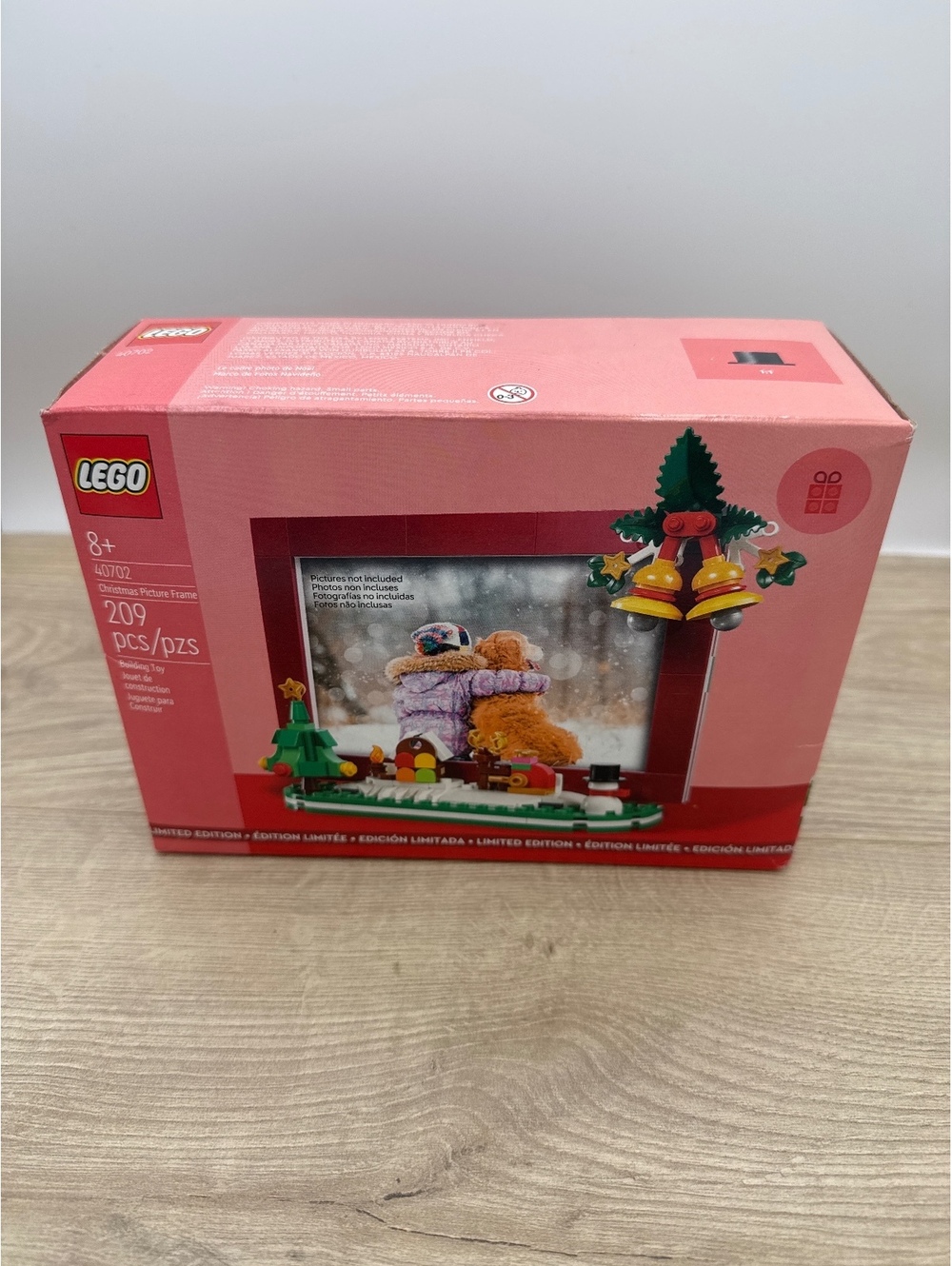 Lego 40702 GWP Christmas Picture Frame, New Sealed NIB Retired 2024